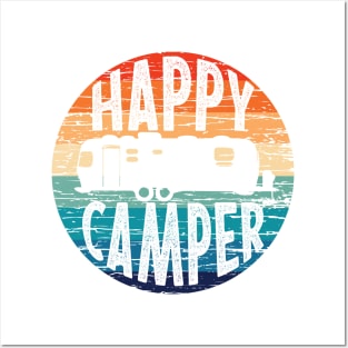 Happy Camper Posters and Art